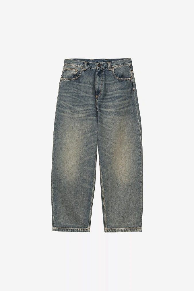 Мужские джинсы Carhartt WIP Brandon Pant Blue (worn used wash)